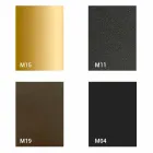 Rozkładany stolik kawowy z drewna i metalu Made in Italy - Patroclus Viadurini