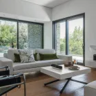 Przekształcalny stolik kawowy z drewna i metalu, wyprodukowany we Włoszech - Sanrocco Viadurini