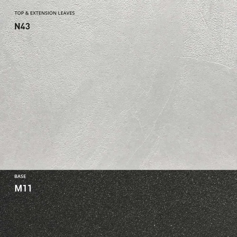 Przekształcalny stolik kawowy z drewna i metalu, wyprodukowany we Włoszech - Sanrocco Viadurini