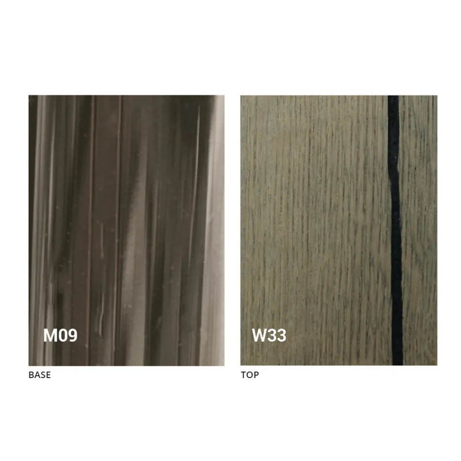 Stolik kawowy Transforming z litego drewna Made in Italy - Trabucco Viadurini