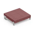 Stolik kawowy do salonu z polietylenu w różnych kolorach - Orbis Viadurini