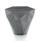 Stolik kawowy do salonu w całości wykonany z kamienia kopalnego. Różne wykończenia - powietrze Viadurini