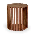 Stolik kawowy wykonany z drewna akacjowego - Vortice Viadurini