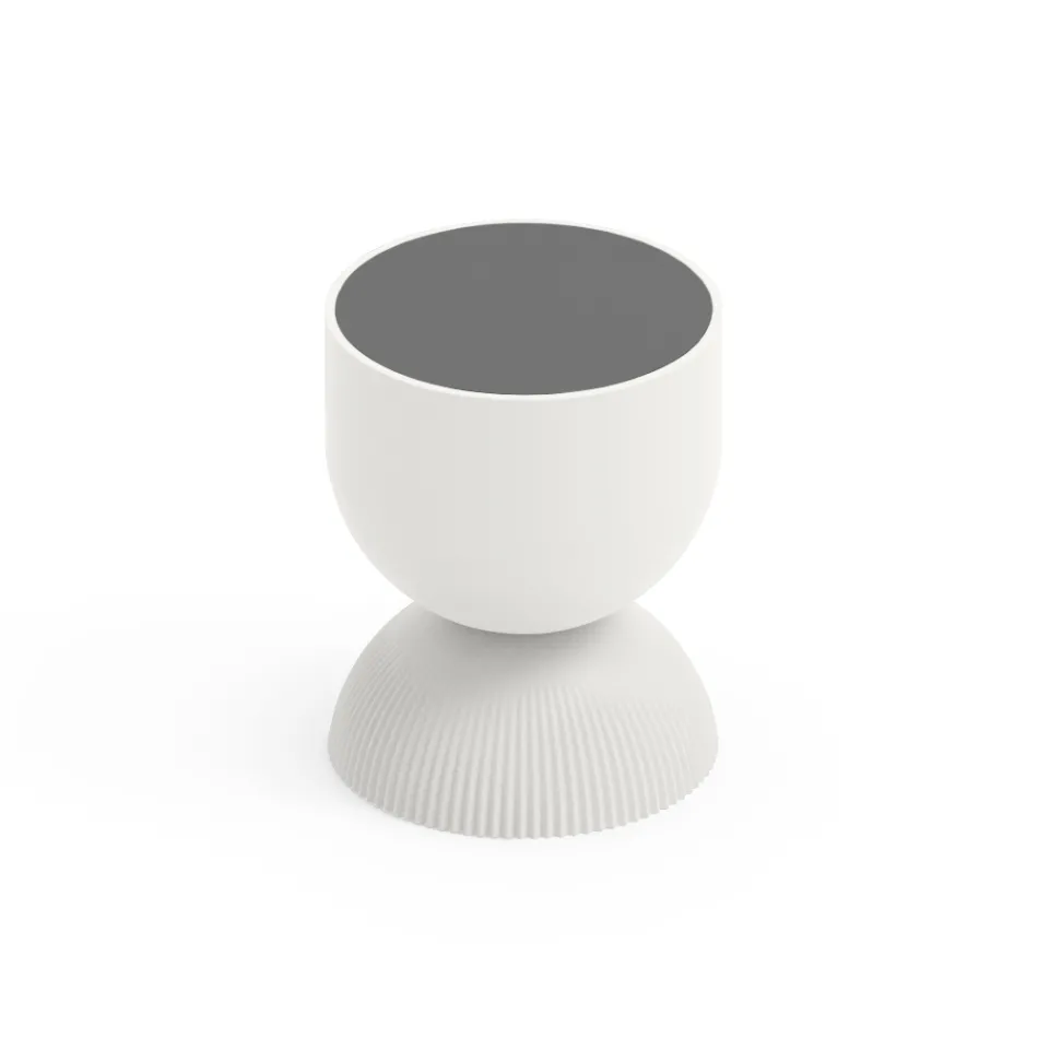 Stolik kawowy do salonu wykonany z polietylenu w różnych kolorach - Loopy Viadurini