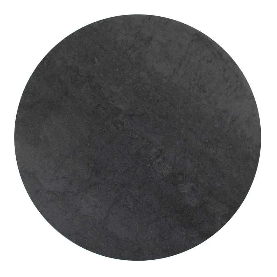 Okrągły stolik kawowy z blatem z kamionki porcelanowej Made in Italy - Paini Viadurini