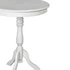 Okrągły stolik kawowy do salonu z różnymi wykończeniami Made in Italy - Eracle Viadurini