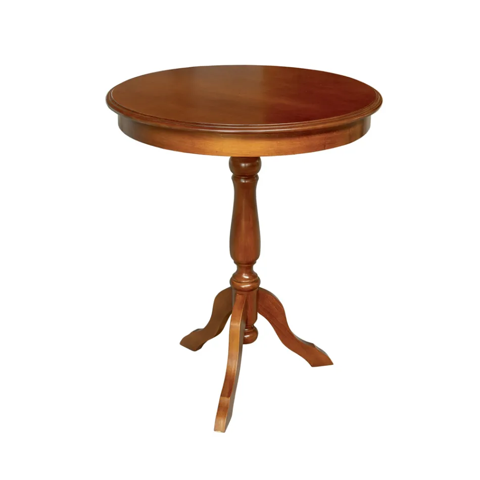 Okrągły stolik kawowy do salonu z różnymi wykończeniami Made in Italy - Eracle Viadurini