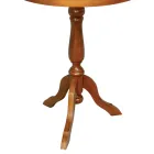 Okrągły stolik kawowy do salonu z różnymi wykończeniami Made in Italy - Eracle Viadurini