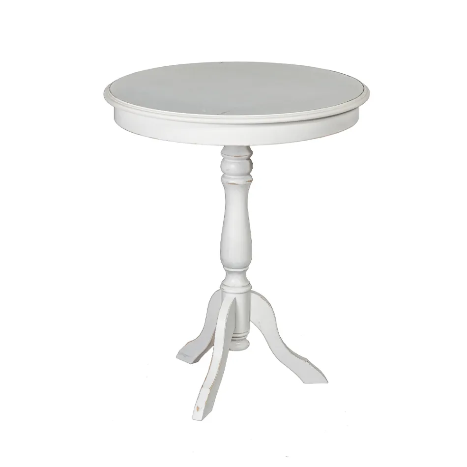 Okrągły stolik kawowy do salonu z różnymi wykończeniami Made in Italy - Eracle Viadurini