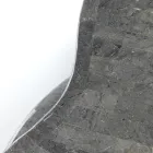 Stolik kawowy w nowoczesnym stylu z kamienia kopalnego. Różne wykończenia - guma Viadurini