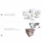 Stolik Nowoczesny design Amanita Made in Italy Viadurini