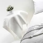 Nowoczesny stolik boczny w białym pleksi Otto, wykonany we Włoszech Viadurini