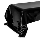 Stolik kawowy Melia Black Draped Plexiglass Designer Made in Italy Viadurini