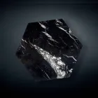 Całkowicie Marmur Side Table Ruche Viadurini