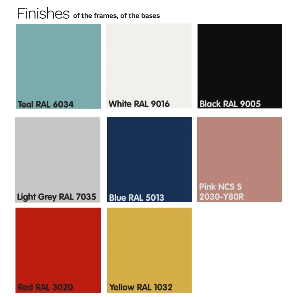 Okrągły stolik kawowy na zewnątrz z HPL z metalową podstawą Made in Italy - Makino Viadurini