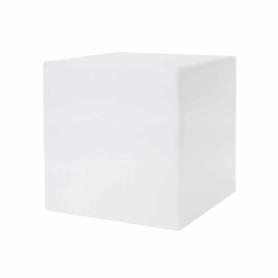 Kolorowy podświetlany stolik kawowy o nowoczesnym designie z możliwością wyboru mocowania - Dadostar Viadurini