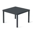 Stolik ogrodowy do układania w stos ze stali ocynkowanej Made in Italy - Aberdeen Viadurini