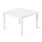 Stolik ogrodowy do układania w stos ze stali ocynkowanej Made in Italy - Aberdeen Viadurini