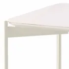 Ceramiczny i metalowy stolik kawowy nowoczesny design - jeżozwierz Viadurini