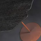 Stół w nowoczesnym barwionego dębu mokka Andy Viadurini