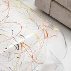 Nowożytny multicolor pleksiglawy stolik do kawy robić w Włochy, Azja Viadurini