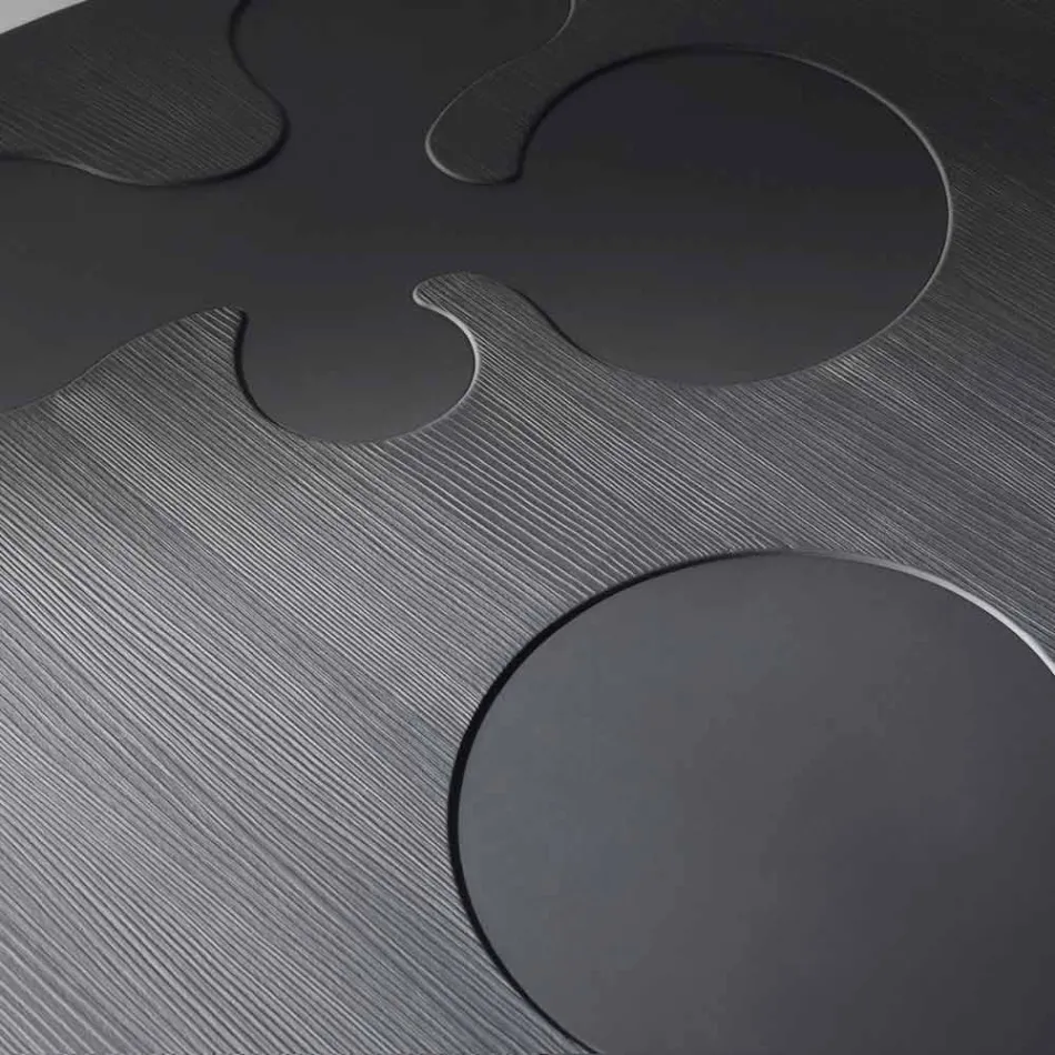 Nowoczesny stolik wykonany z lakierowanego modrzewiowego Giglio Viadurini