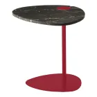 Stolik kawowy do salonu z metalu i marmuru Marquinia, luksusowy design - Yassine Viadurini