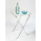 Składany stół z przezroczystą tacą z pleksi 2 rozmiary - Robbie Viadurini