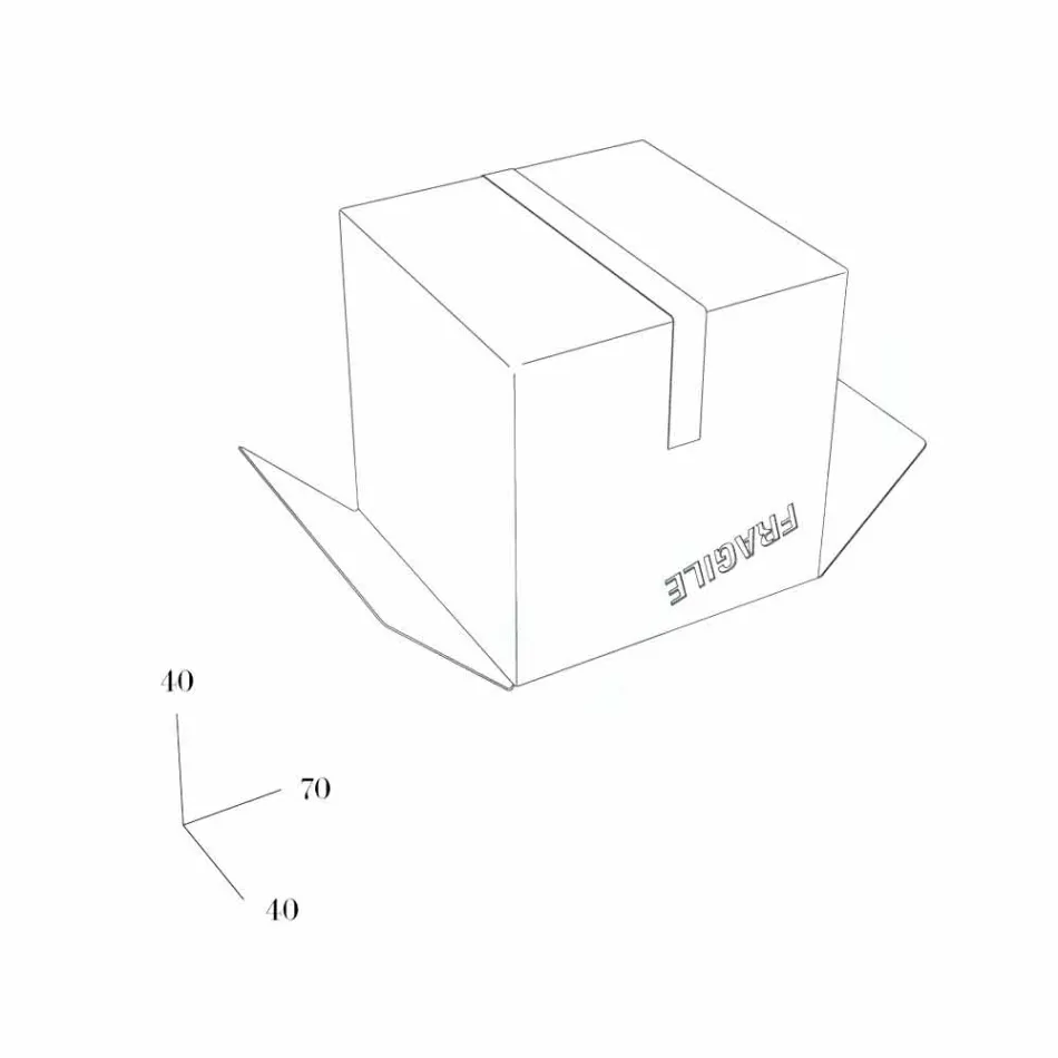 Uchwyt stołowy Czasopisma Fragile Mabele Viadurini