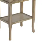 Stolik telefoniczny z 3 szufladami i półką Made in Italy - Culsu Viadurini