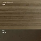 Transformowalny stolik kawowy z metalu i drewna Made in Italy - Veneris Viadurini