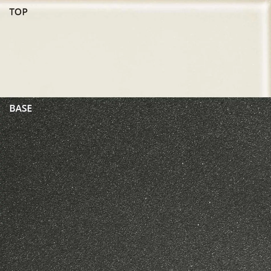 Okrągły stolik kawowy w kształcie łódki z metalu i szkła trawionego - wejście na pokład Viadurini