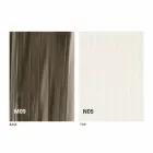 Rozkładany stolik kawowy z drewna i czarnego metalu Made in Italy - Niverio Viadurini