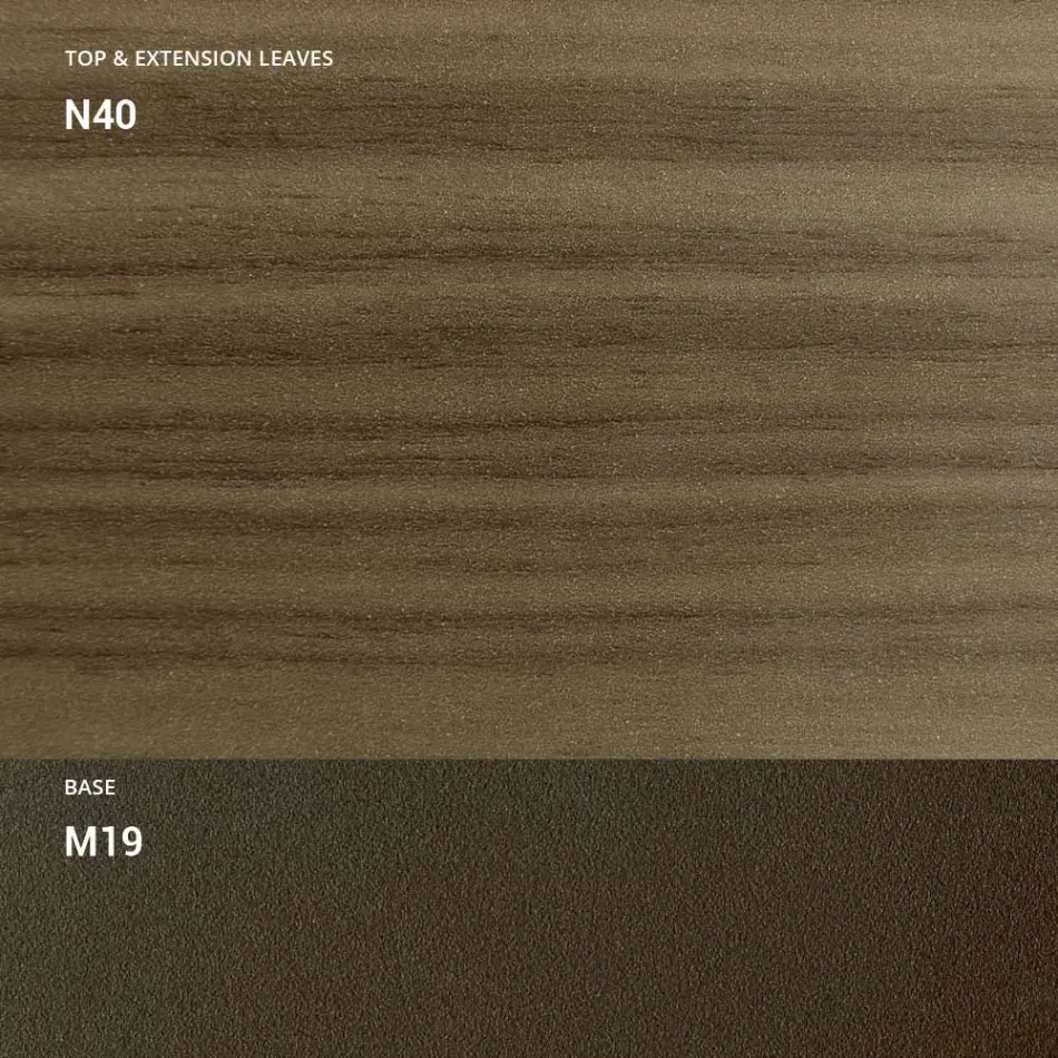 Transformowalny stolik kawowy w drewnianym stole do jadalni Made in Italy - Aikido Viadurini