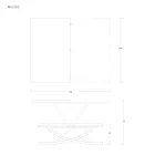 Transformowalny stolik kawowy w drewnianym stole do jadalni Made in Italy - Aikido Viadurini