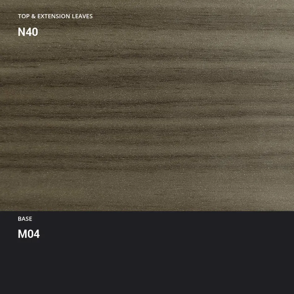 Transformowalny stolik kawowy w drewnianym stole do jadalni Made in Italy - Polar Viadurini