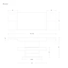 Transformowalny stolik kawowy w drewnianym stole do jadalni Made in Italy - Polar Viadurini