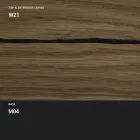 Transformowalny stolik kawowy z metalu i drewna Made in Italy - Polaris Viadurini