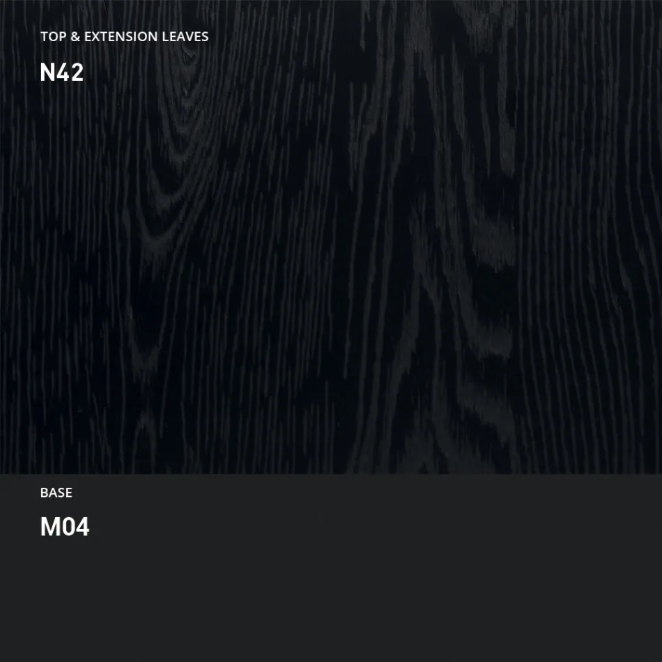 Transformowalny stolik kawowy z metalu i drewna Made in Italy - Polaris Viadurini