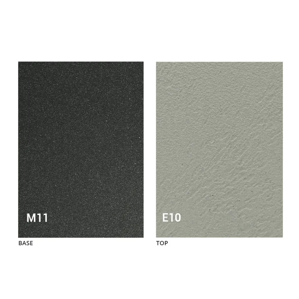 Nowoczesny stolik kawowy z blatem z efektem Malta Made in Italy - Patroclo Viadurini