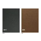 Nowoczesny stolik kawowy z blatem z efektem Malta Made in Italy - Patroclo Viadurini