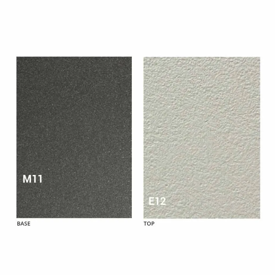 Nowoczesny rozkładany stolik kawowy z blatem z efektem Malta Made in Italy - Patroclus Viadurini