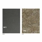 Nowoczesny rozkładany stolik kawowy z blatem z efektem Malta Made in Italy - Patroclus Viadurini