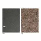 Nowoczesny rozkładany stolik kawowy z blatem z efektem Malta Made in Italy - Patroclus Viadurini