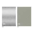 Nowoczesny rozkładany stolik kawowy z blatem z efektem zaprawy Made in Italy - Salomon Viadurini