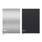 Nowoczesny rozkładany stolik kawowy z blatem z efektem zaprawy Made in Italy - Salomon Viadurini