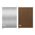 Nowoczesny rozkładany stolik kawowy z blatem z efektem zaprawy Made in Italy - Salomon Viadurini