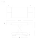 Nowoczesny, przekształcalny stolik kawowy z metalu i drewna Made in Italy - Universe Viadurini