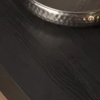 Nowoczesny, przekształcalny stolik kawowy z metalu i drewna Made in Italy - Universe Viadurini