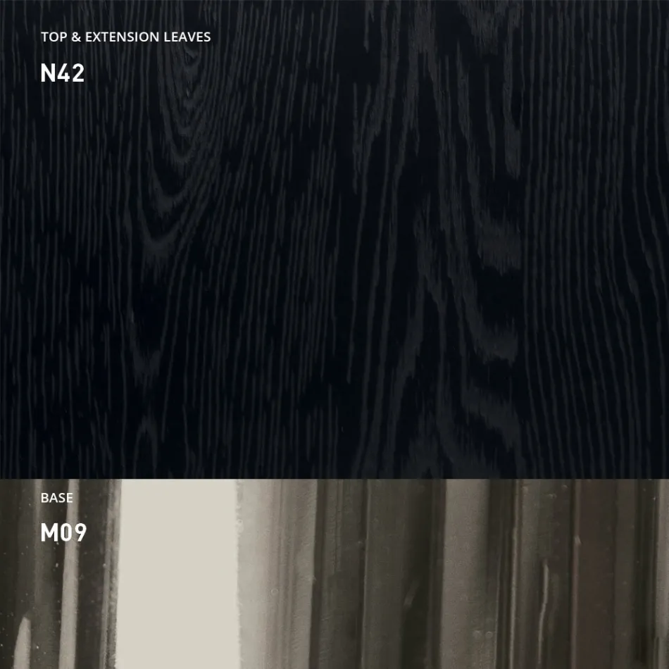 Nowoczesny, przekształcalny stolik kawowy z metalu i drewna Made in Italy - Universe Viadurini